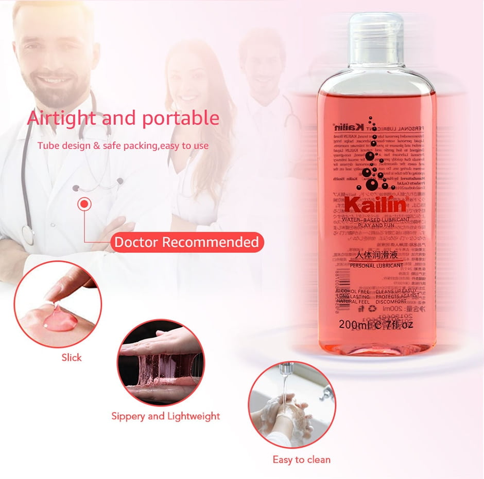 200ml fruit flavor lubricant grease for sex anal lube gel Vagina lubrication water based oil lubricante sexual Silk Touch - Image 3