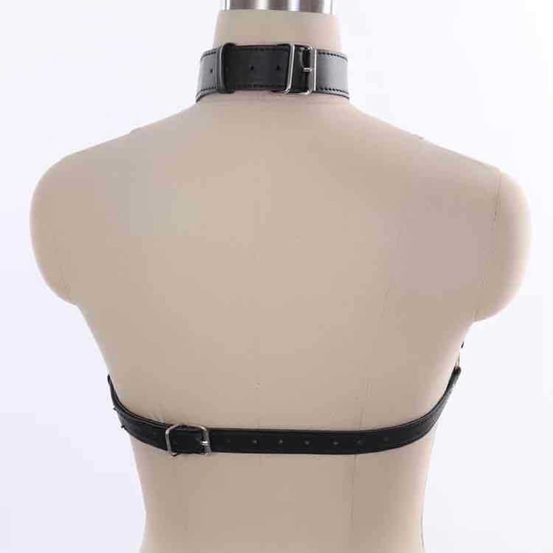 2020 New BDSM Fetish Bondage Collar Body Harness Sex Toys Adult Products For Couples Sex Bondage Belt Chain Slave Breasts Woman - Image 5