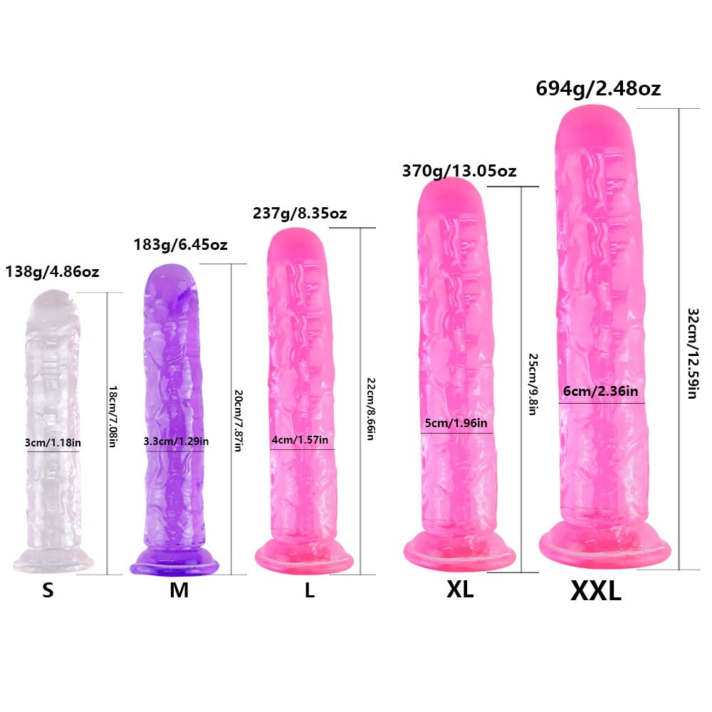 Dildo Penis Soft Jelly Erotic Strap-on Dildo for Anal Butt Plug Realistic Strong Suction Cup Masturbator Sex toys Toys for Adult