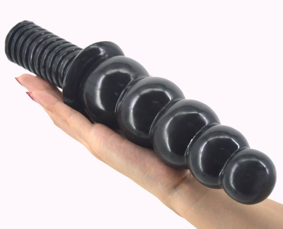 FAAK anal sex toys beads dildo big dong anal plug screw handle butt plug huge penis 2.36" thick 11.2"long dick anal dildo - Image 4