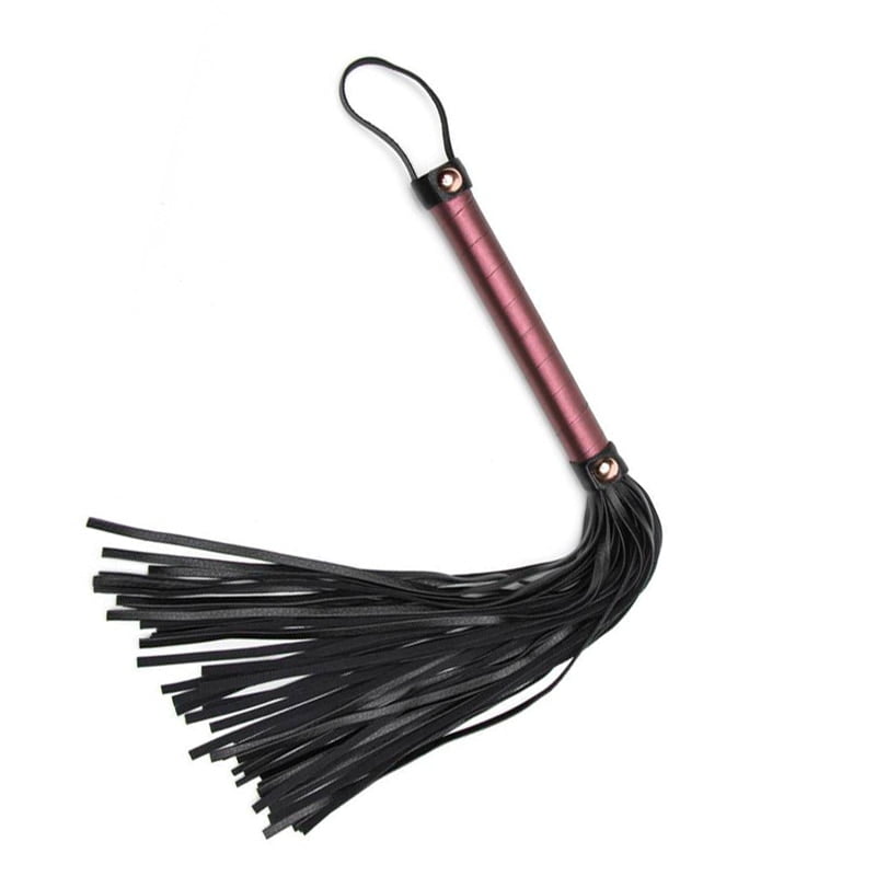 Hot Sexy Leather Whip Erotic Fetish BDSM Spanking Flogger...