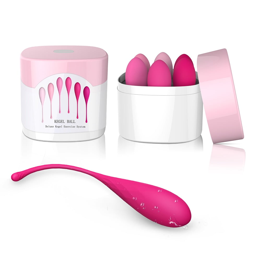 Kegal Balls Training Ben Wa Pelvic Kegel Tighten Vaginal Floor Muscle Exerciser Sex Toy for Women 6pcs/set