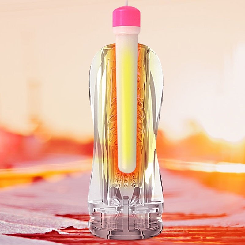 Male Masturbator Cup Soft Pussy Sex Toys Transparent Vagina Adult Endurance Exercise Sex Products Vacuum Pocket Cup for Men - Image 4