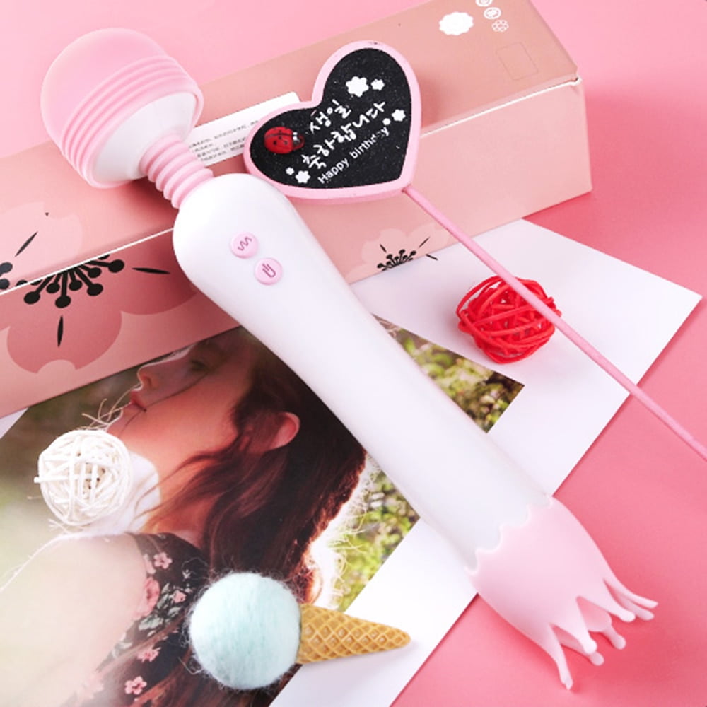 Oral Clit Vibrators for Women AV Magic Wand Vibrator Massager Licking Tongue Dildo Vibrator G-spot Clitoral Massager Sex Toys - Image 6