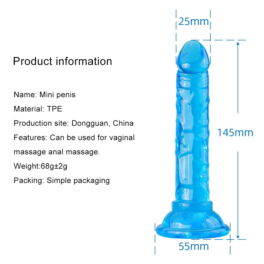 Realistic Dildo Anal Masturbator Sex Toys Translucent Soft G Spot Clitoris Orgasm Big Dildo Woman Vagina Anal Massage - Image 6