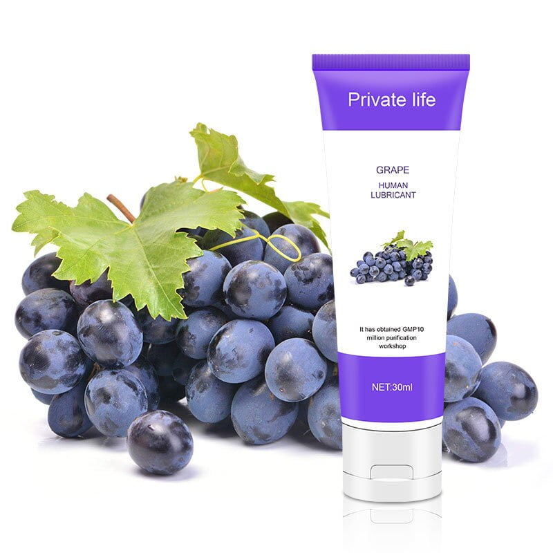 Sex Lubricant 25/30ml Water-based grape flavor Sex Oil Vaginal and Anal Gel Adults Sex Product oral sex lubricants