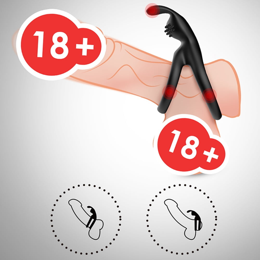 Silicone dual cock ring delay ejaculation for men Couple sexual toy adult sex lock Men’s ring penis enlargement Erection product