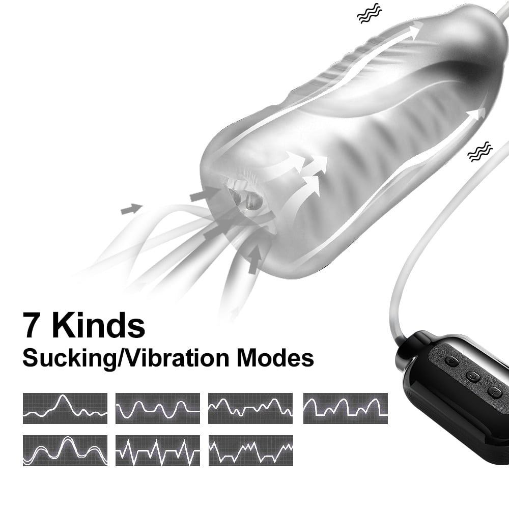 Vibrator sex toys for men Penis Trainer Male Masturbator Delay Ejaculation Stimulate Glans Vibrating Massager Pussy - Image 3