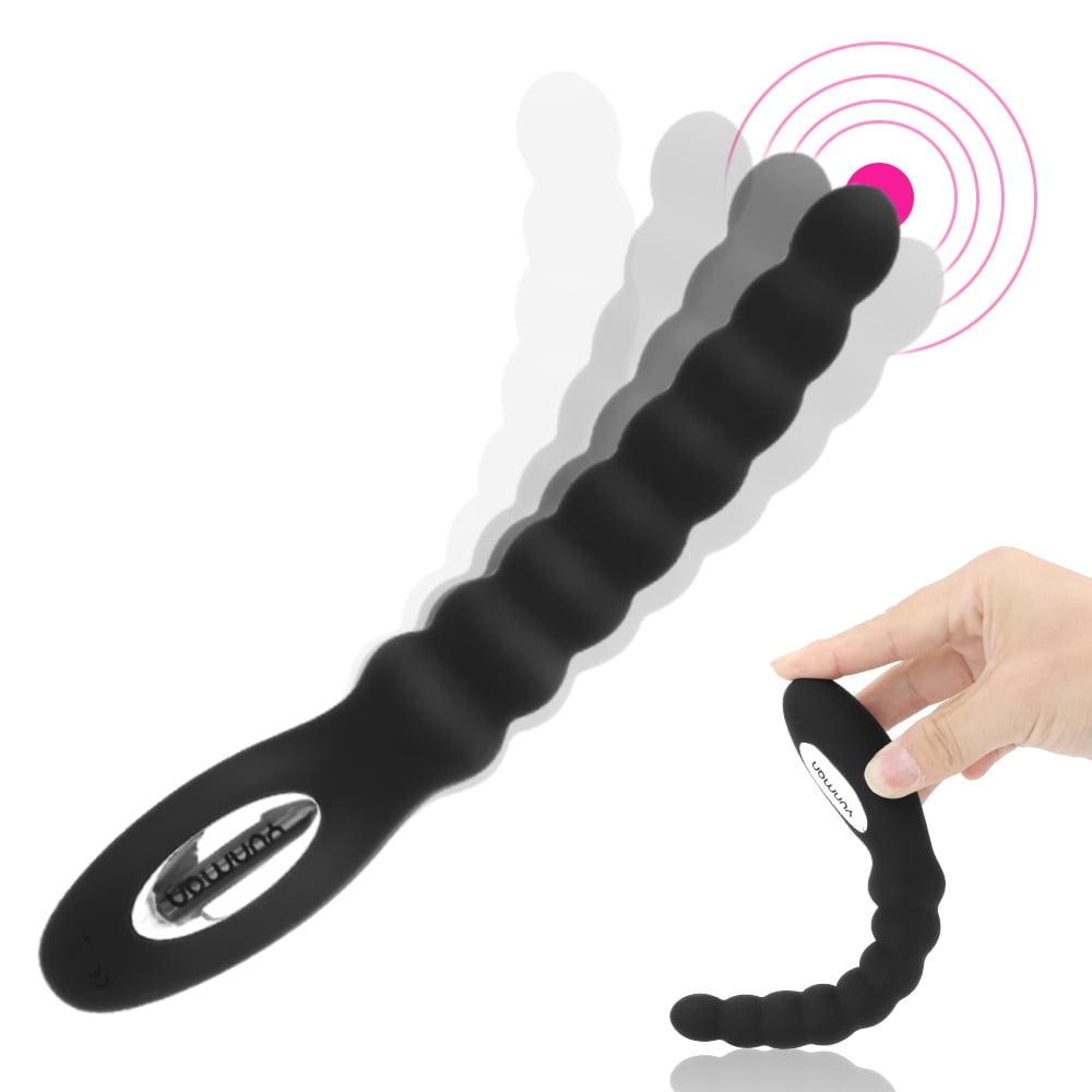 10 Speed Anal Vibrator Anal Beads Prostate Massage...