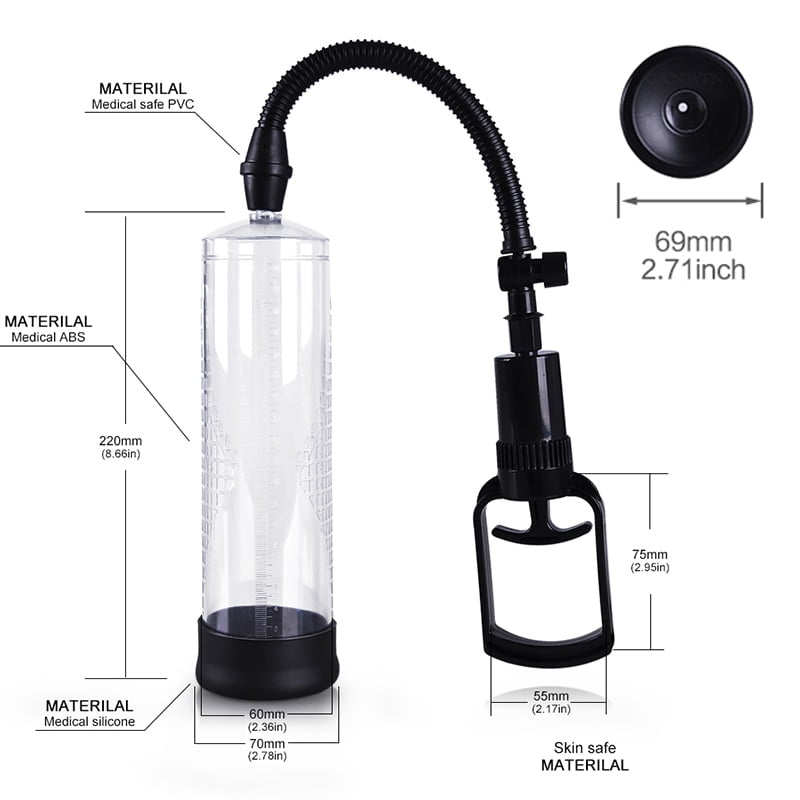 Penis Pump sex toys for man Penis Enlargement Vacuum Pump Male Penis Extender Enhancer Masturbator Penis Trainer Adult sex toys
