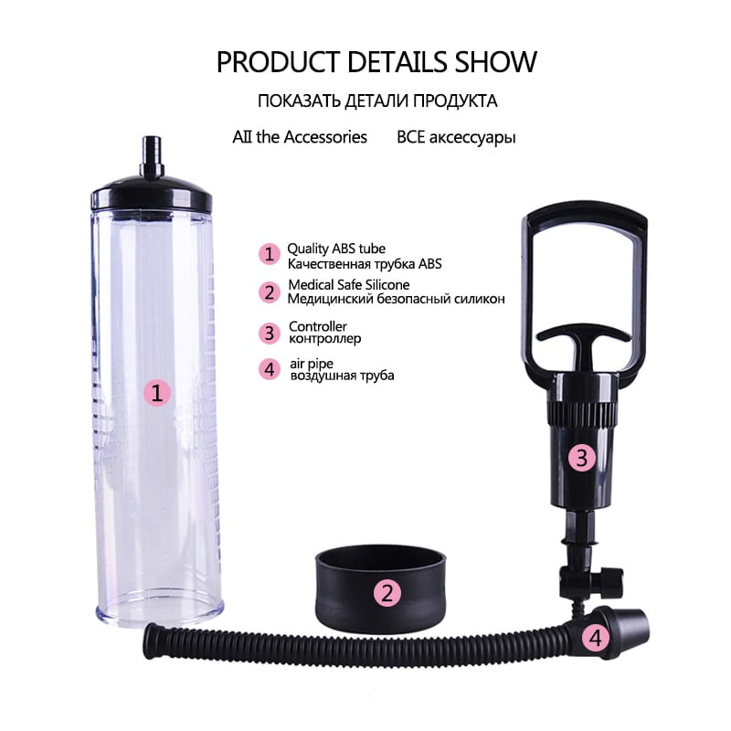 Penis Pump sex toys for man Penis Enlargement Vacuum Pump Male Penis Extender Enhancer Masturbator Penis Trainer Adult sex toys - Image 3