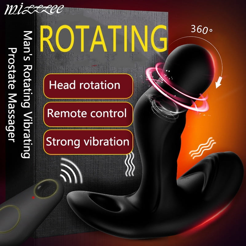 Radio-controlled 360 Degree Rotating Anal Plug Vibrator Sex Toys For Men G-Spot Stimulate, Anal Prostate Massager Gay Anal Toys - Image 6