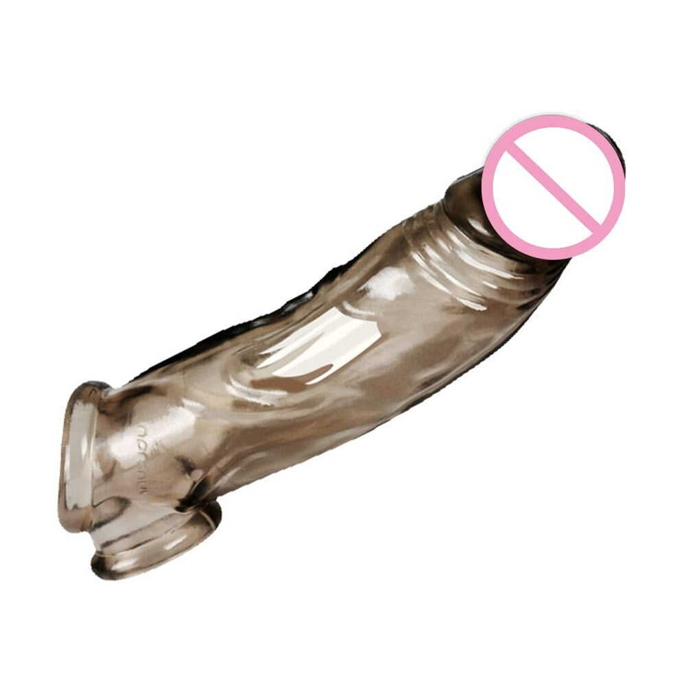 Stretchable Double Opening Penis Sleeve Imitating Penis Enlargement Sex Toys For Men Condoms Male Cock Extender Dildo Enhancer - Image 5